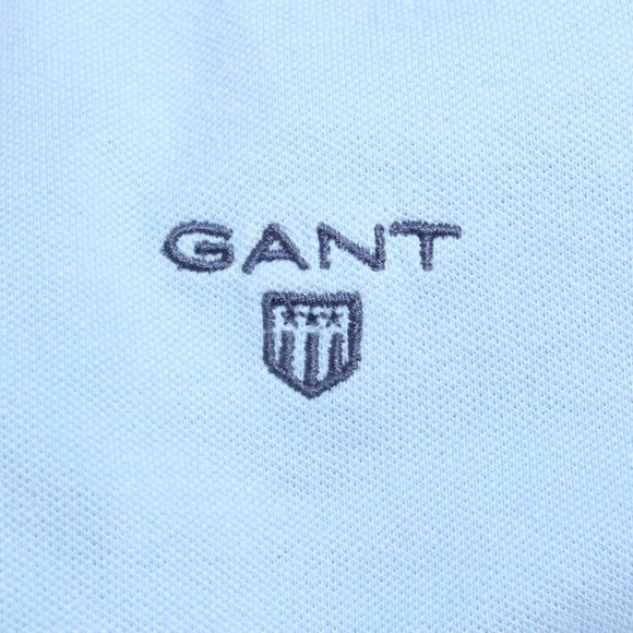 Gant Polo Shirt Large Blue Mens - Picture 11 of 13